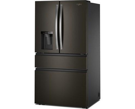 Whirlpool 36-Inch French 4-Door Refrigerator With Water And Ice Dispensing System - WRMF3636SV