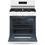 Whirlpool 30-Inch Gas Range With Air Cooking Technology And Steam Clean - WFGS4530SW