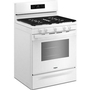 Whirlpool 30-Inch Gas Range With Air Cooking Technology And Steam Clean - WFGS4530SW