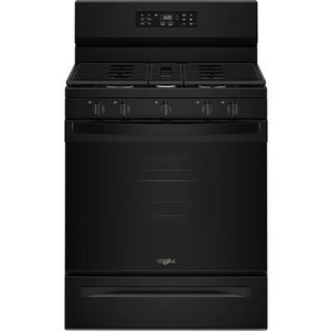 Whirlpool 30-Inch Gas Range With Air Cooking Technology And Steam Clean - WFGS4530SB