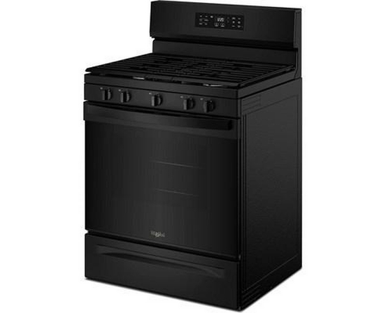 Whirlpool 30-Inch Gas Range With Air Cooking Technology And Steam Clean - WFGS4530SB