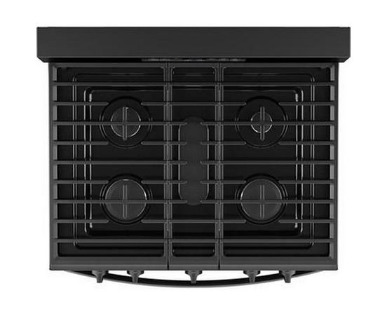Whirlpool 30-Inch Gas Range With Air Cooking Technology And Steam Clean - WFGS4530SB