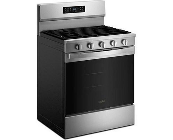 Whirlpool 30-Inch Gas Range With Air Cooking Technology - WFGS5730SZ