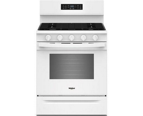 Whirlpool 30-Inch Gas Range With Air Cooking Technology - WFGS5730SW