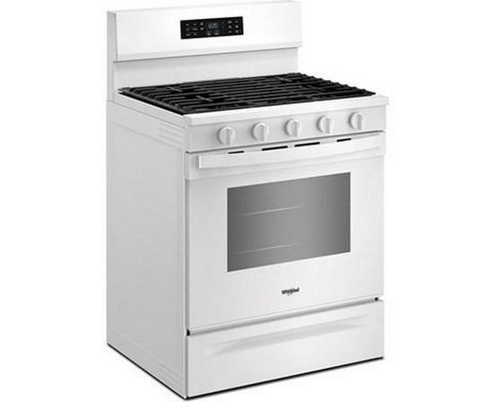 Whirlpool 30-Inch Gas Range With Air Cooking Technology - WFGS5730SW