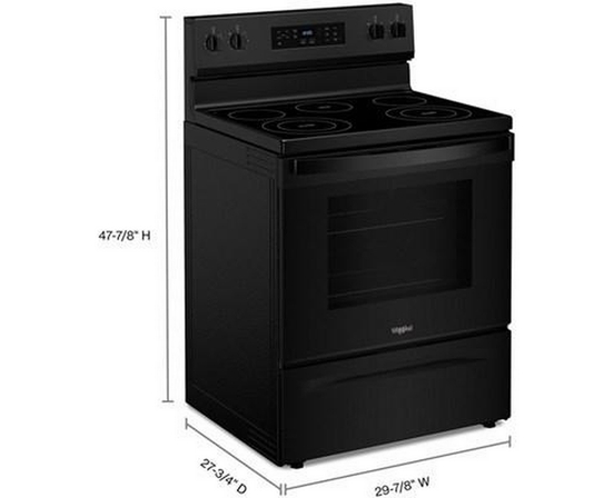 Whirlpool 30-Inch Freestanding Electric Range - YWFES3330RB