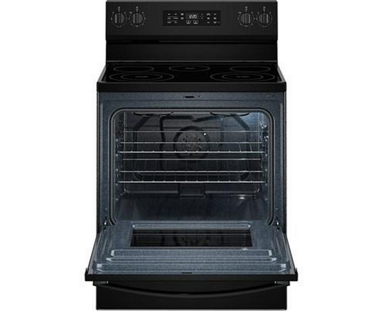 Whirlpool 30-Inch Electric Range With Air Cooking Technology And Steam Clean - YWFES4530SB