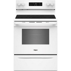 Whirlpool 30-Inch Electric Range With Air Cooking Technology And Steam Clean - YWFES4530SW