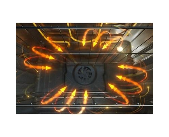 Whirlpool 30-Inch Electric Range With Air Cooking Technology And Steam Clean - YWFES4530SW