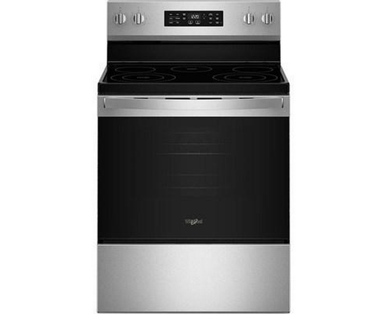 Whirlpool 30-Inch Electric Range With Air Cooking Technology And Steam Clean - YWFES4530SZ