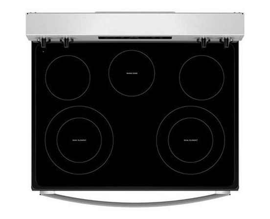 Whirlpool 30-Inch Electric Range With Air Cooking Technology And Steam Clean - YWFES4530SZ