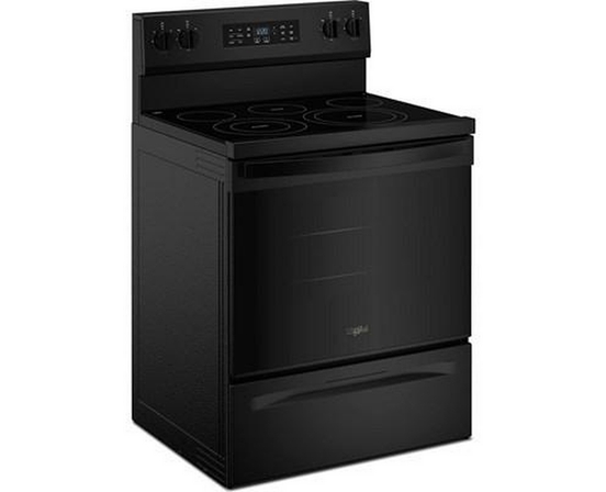 Whirlpool 30-Inch Electric Range With Air Cooking Technology - YWFES5730SB