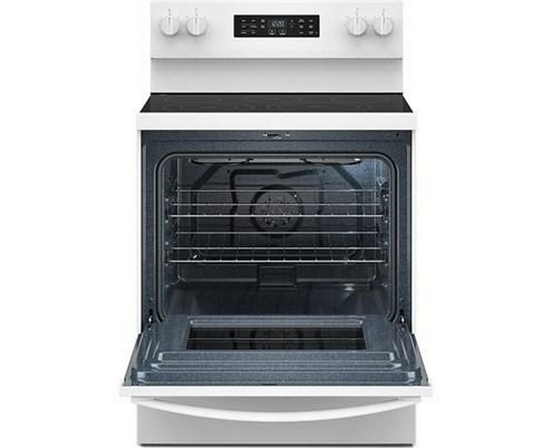Whirlpool 30-Inch Electric Range With Air Cooking Technology - YWFES5730SW