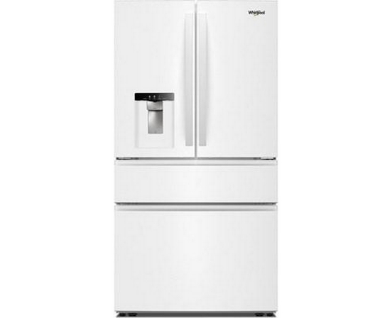 Whirlpool 36-Inch French 4-Door Refrigerator With Water And Ice Dispensing System - WRMF3636SW