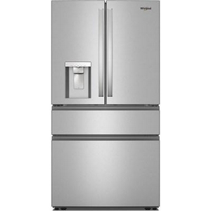 Whirlpool 36-Inch French 4-Door Refrigerator With Water And Ice Dispensing System - WRMF3636SZ