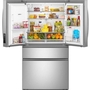 Whirlpool 36-Inch French 4-Door Refrigerator With Water And Ice Dispensing System - WRMF3636SZ