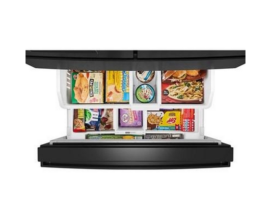 Whirlpool 36-Inch French Door Refrigerator With In-Door Water And Ice Maker - WRMF3536SV