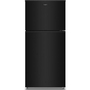 Whirlpool 29.5-Inch, 19 Cu. Ft. Top Freezer Refrigerator With Total Coverage Cooling - WRTX5419SB