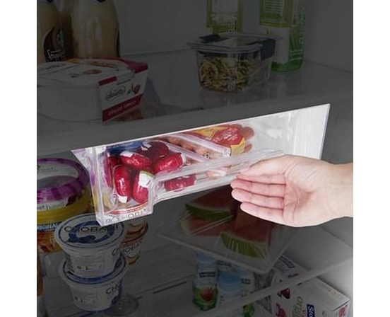 Whirlpool 29.5-Inch, 19 Cu. Ft. Top Freezer Refrigerator With Total Coverage Cooling - WRTX5419SW