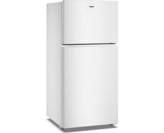 Whirlpool 29.5-Inch, 19 Cu. Ft. Top Freezer Refrigerator With Total Coverage Cooling - WRTX5419SW
