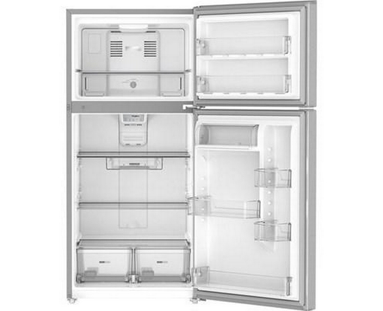 Whirlpool 29.5-Inch Wide Top Freezer Refrigerator With Total Coverage Cooling - WRTX7419SZ