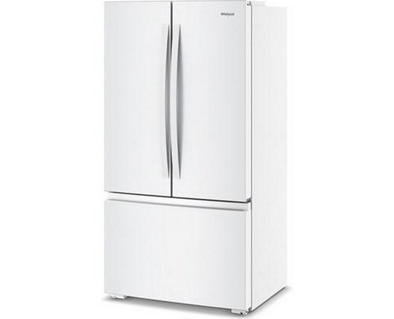 Whirlpool 36-Inch, 24 Cu. Ft. Counter-Depth French 3-Door Refrigerator - WRFC3036RW