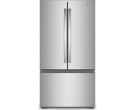 Whirlpool 36-Inch, 24 Cu. Ft. Counter-Depth French 3-Door Refrigerator - WRFC3036RZ