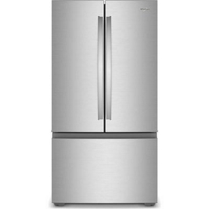 Whirlpool 36-Inch, 24 Cu. Ft. Counter-Depth French 3-Door Refrigerator - WRFC3036RZ