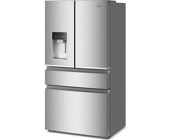 Whirlpool 36-Inch, 22 Cu. Ft. Counter-Depth French 4-Door Refrigerator - WRMC5036RZ