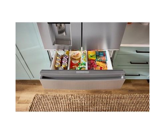 Whirlpool 36-Inch French 4-Door Refrigerator With Water And Ice Dispensing System - WRMC7036RZ