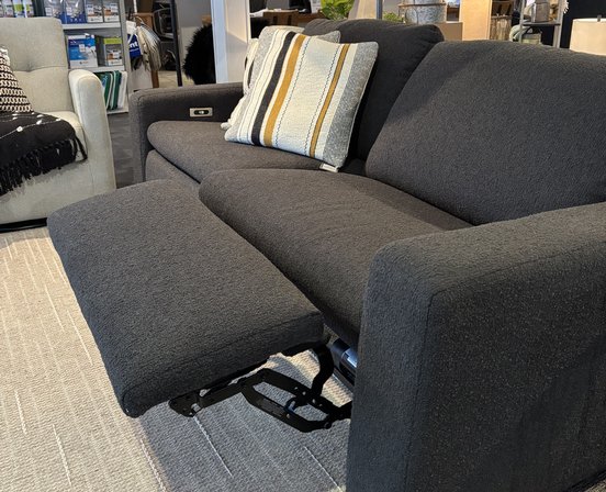 Sofa inclinable motorisé en tissus de Elran