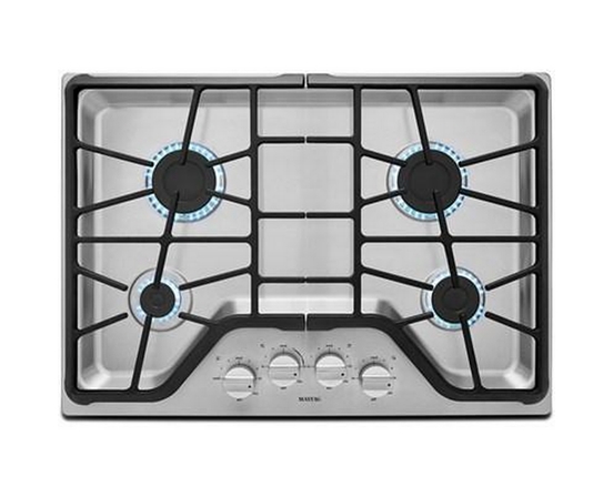Maytag 30-Inch Built-In Gas Cooktop - MGC7430DS