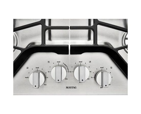 Maytag 30-Inch Built-In Gas Cooktop - MGC7430DS