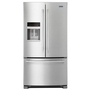 Maytag 36-Inch, 25 Cu. Ft. French 3-Door Refrigerator With Ice And Water - MFI2570FEZ