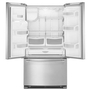 Maytag 36-Inch, 25 Cu. Ft. French 3-Door Refrigerator With Ice And Water - MFI2570FEZ