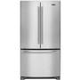 Maytag 36-Inch, 20 Cu. Ft. Counter-Depth French 3-Door Refrigerator With Ice And Water - MFC2062FEZ