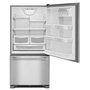 Maytag 33-Inch, 22.1 Cu. Ft. Bottom Freezer Refrigerator With Ice And Water - MBF2258FEZ