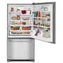 Maytag 33-Inch, 22.1 Cu. Ft. Bottom Freezer Refrigerator With Ice And Water - MBF2258FEZ
