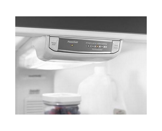 Maytag 33-Inch, 21.2 Cu.Ft. Freestanding Top Freezer Refrigerator With Interior Ice Maker - MRT711SMFZ