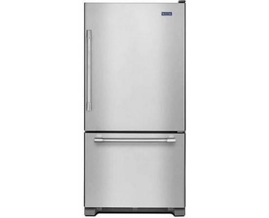 Maytag 30-Inch, 18.6 Cu. Ft. Bottom Freezer Refrigerator - MBR1957FEZ