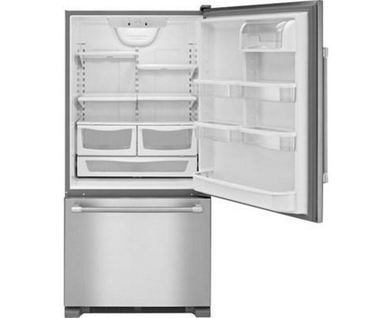 Maytag 30-Inch, 18.6 Cu. Ft. Bottom Freezer Refrigerator - MBR1957FEZ
