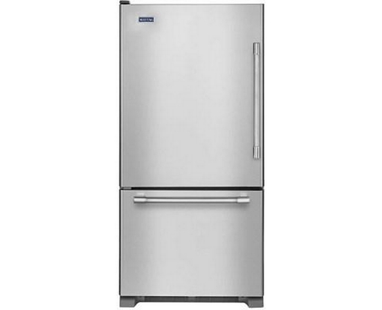 Maytag 30-Inch, 18.6 Cu. Ft. Bottom Freezer Refrigerator - MBL1957FEZ