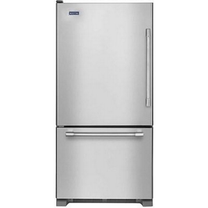 Maytag 30-Inch, 18.6 Cu. Ft. Bottom Freezer Refrigerator - MBL1957FEZ
