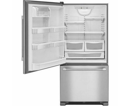 Maytag 30-Inch, 18.6 Cu. Ft. Bottom Freezer Refrigerator - MBL1957FEZ