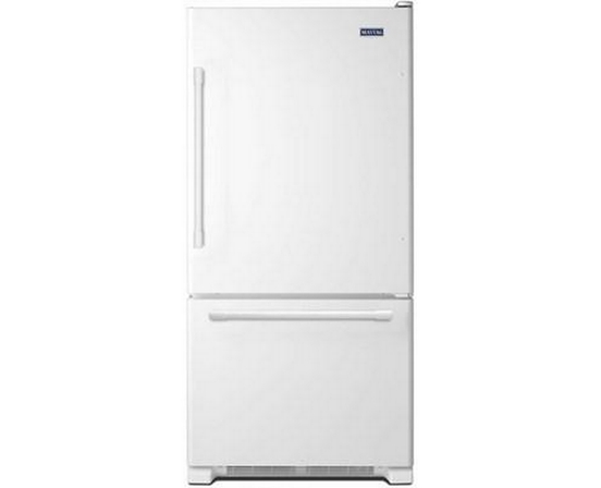 Maytag 30-Inch, 18.6 Cu. Ft. Bottom Freezer Refrigerator - MBB1957FEW