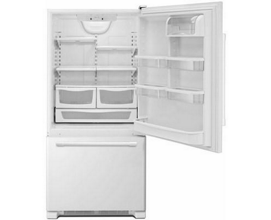 Maytag 30-Inch, 18.6 Cu. Ft. Bottom Freezer Refrigerator - MBB1957FEW
