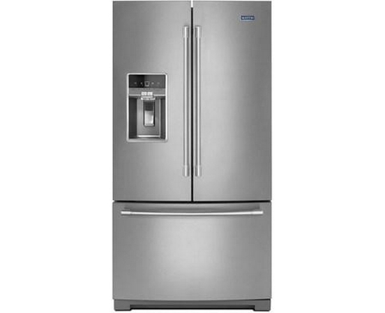 Maytag 36-Inch, 27 Cu. Ft. French 3-Door Refrigerator - MFT2772HEZ