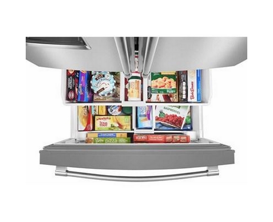 Maytag 36-Inch, 27 Cu. Ft. French 3-Door Refrigerator - MFT2772HEZ