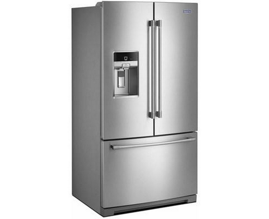 Maytag 36-Inch, 27 Cu. Ft. French 3-Door Refrigerator - MFT2772HEZ