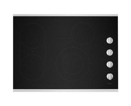 Maytag 30-Inch Built-In Electric Cooktop With Reversible Grill And Griddle - MEC8830HS